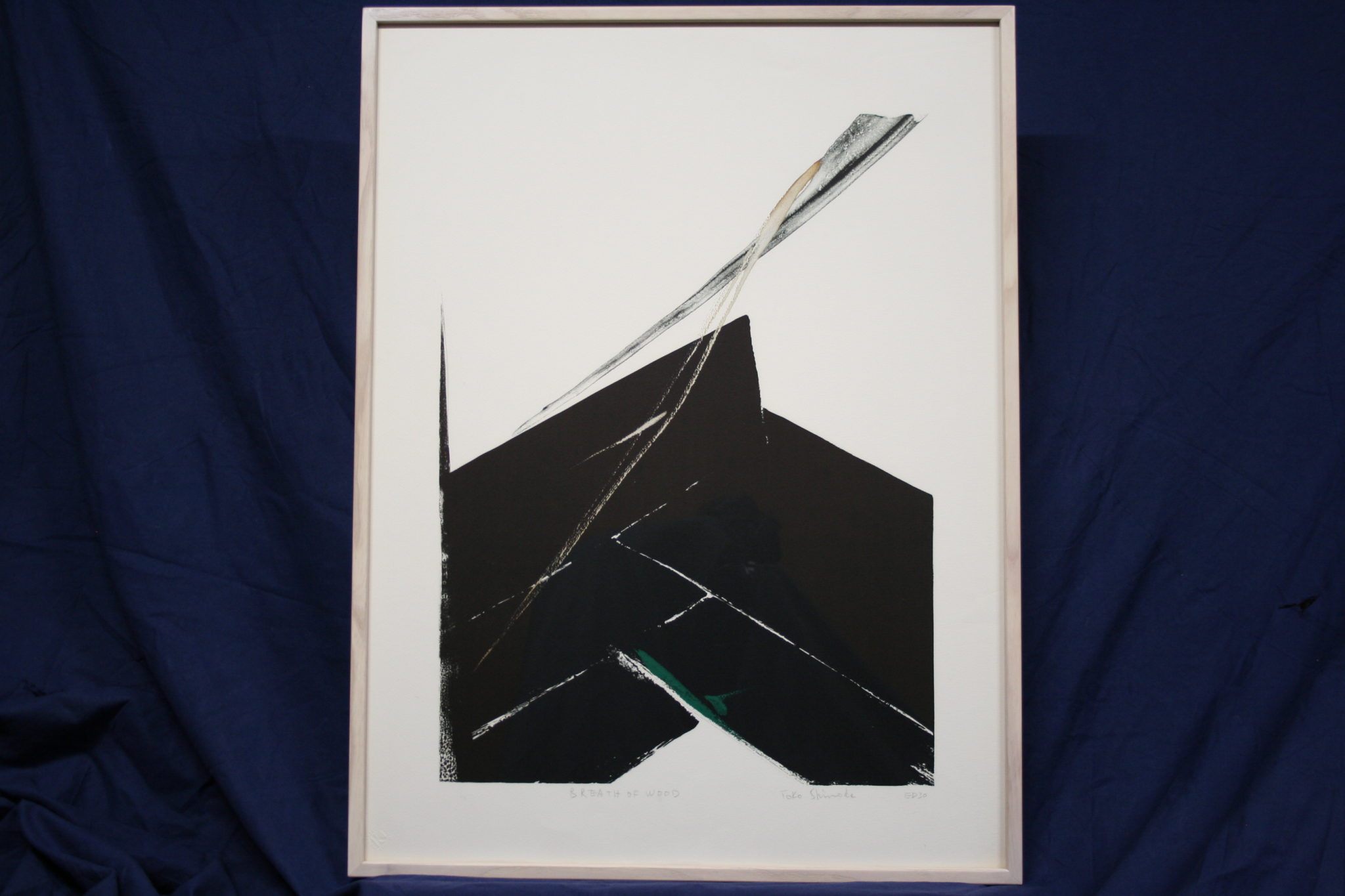 篠田桃紅 BREATH-OF-WOOD-ED30 | 美濃和紙・掛軸・絵画の販売、買取 