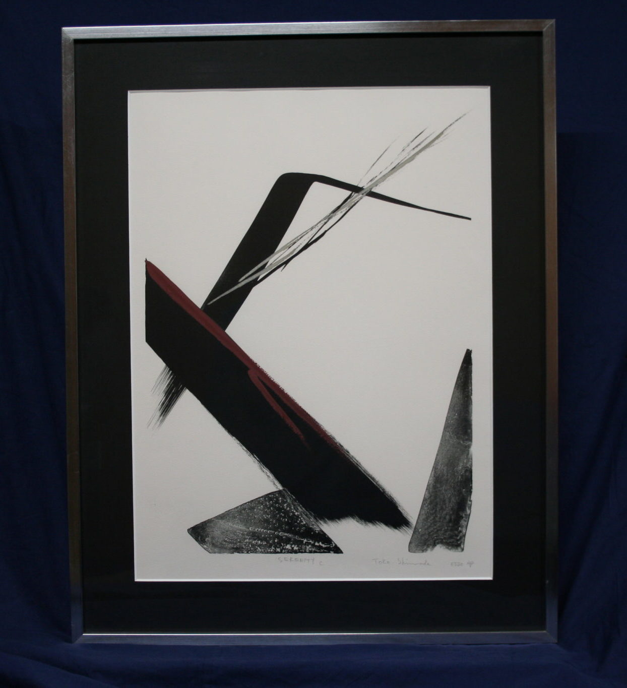 公式の passaro 世界的芸術家 篠田桃紅 tokoshinoda リトグラフ 版画 