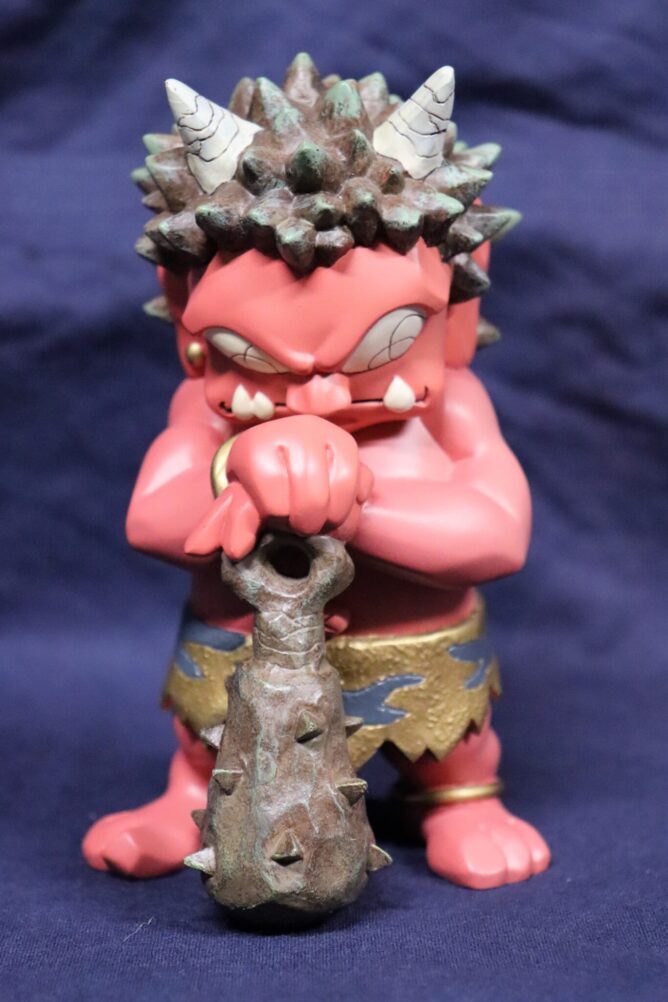 瀧下和之 赤鬼 フィギュア | 美濃和紙・掛軸・絵画の販売、買取なら(株 