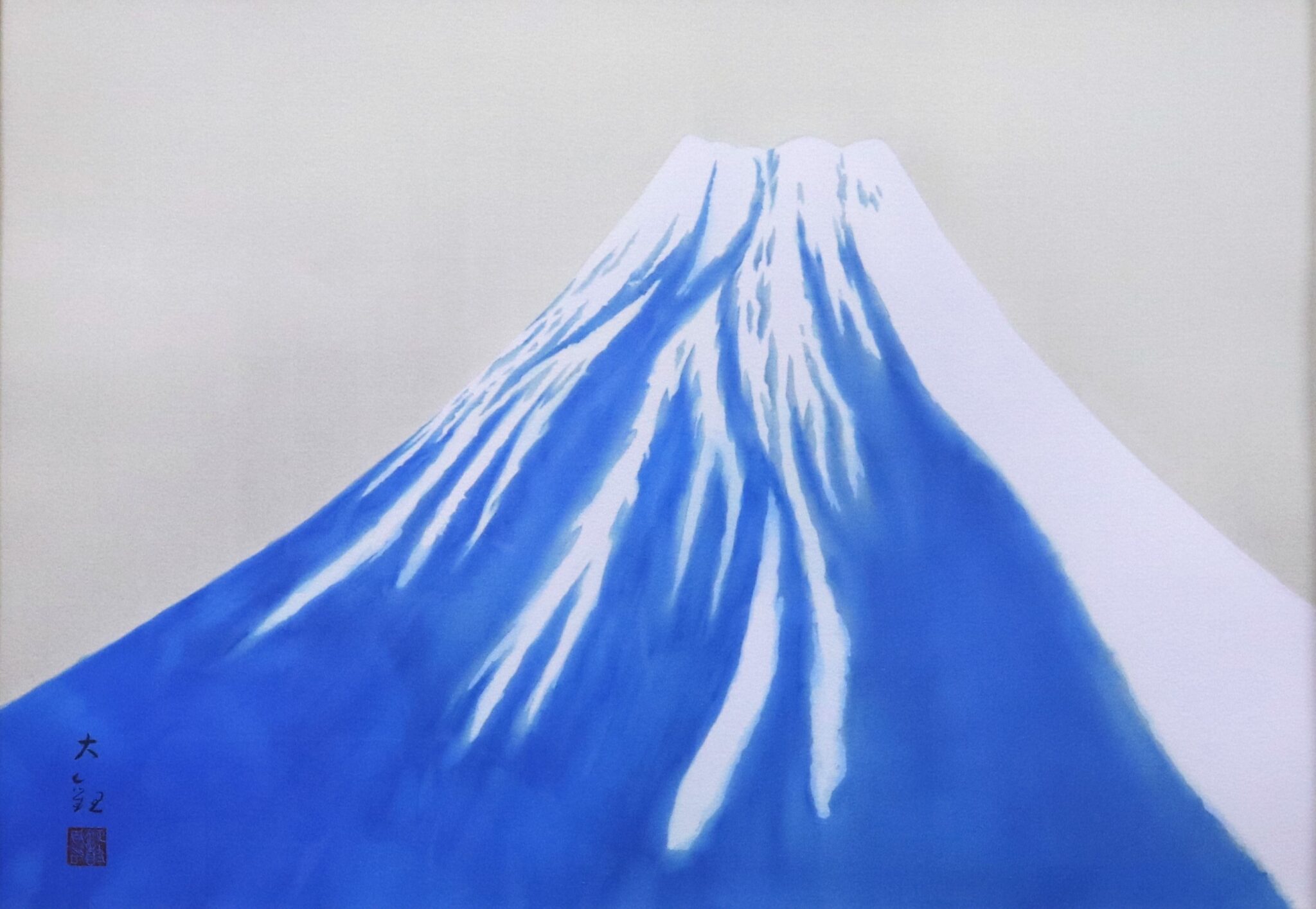 おうちギャラリー 横山大観先生の「霊峰十趣・秋」版画を紹介いたし 