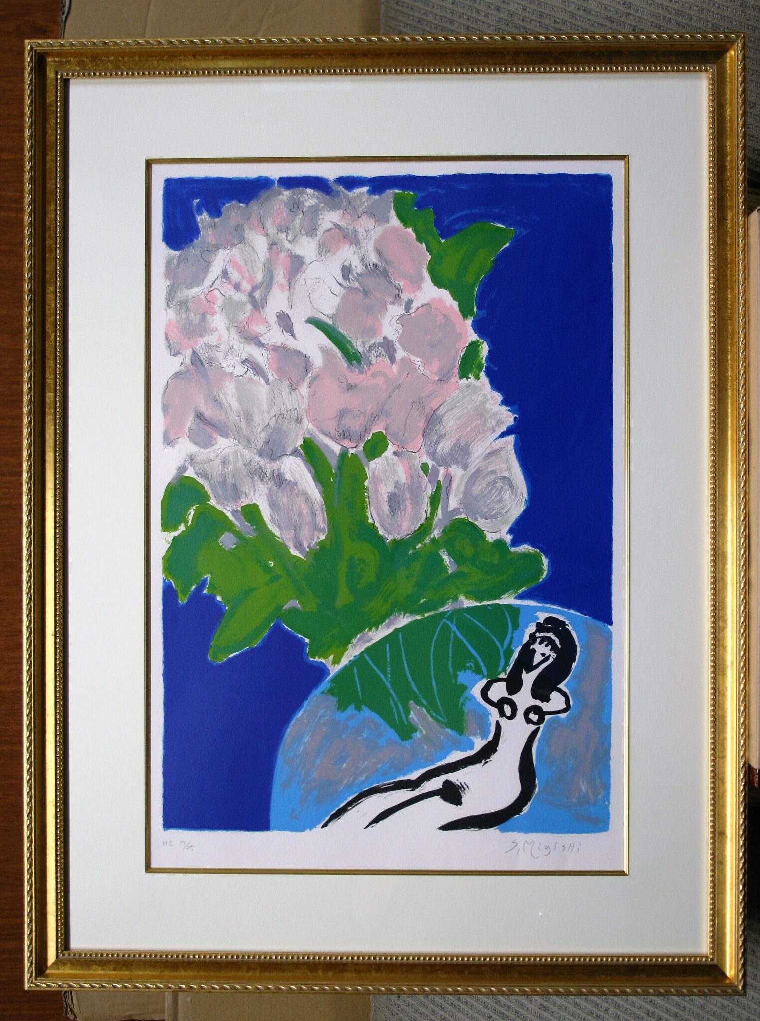 おうちギャラリー 三岸節子先生の「ピンクのチューリップ」を紹介します。 | 絵画・掛軸 お知らせ&おうちギャラリー | 美濃和紙・掛軸・絵画の ...