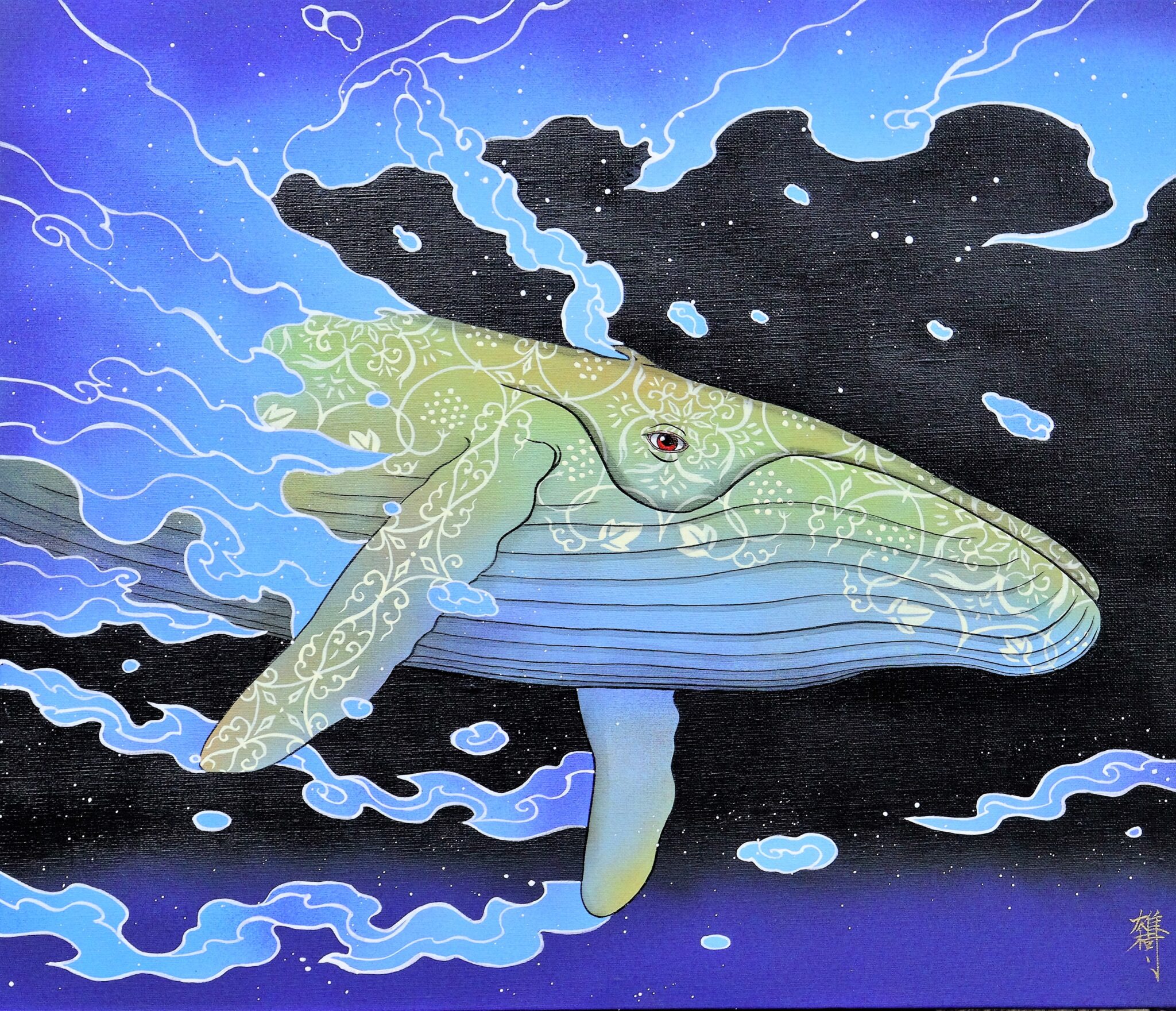 おうちギャラリー 出口雄樹先生の 肝要 F10号を紹介します | 絵画 