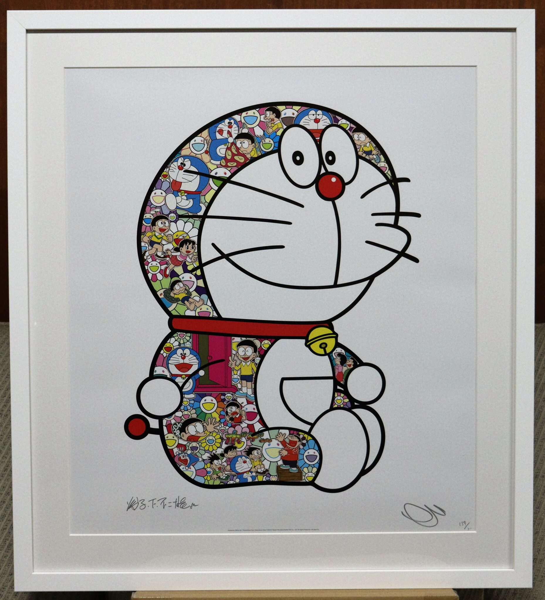 おうちギャラリー 村上隆先生の「おすわりドラえもん｢どこでもﾄﾞｱ 