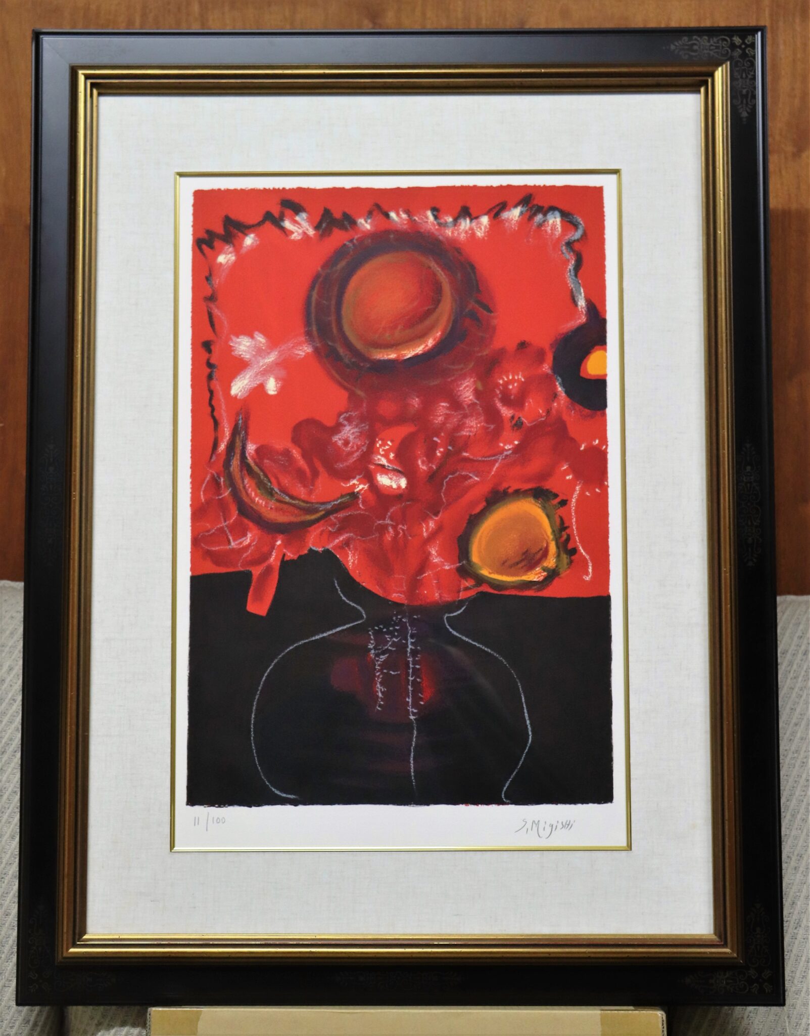 おうちギャラリー三岸節子先生の「花」版画を紹介いたします。 | 絵画・掛軸 お知らせ&おうちギャラリー | 美濃和紙・掛軸・絵画の販売、買取 ...