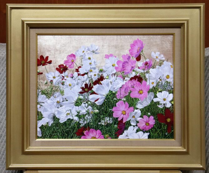 井阪仁　篠田桃紅　荻須高徳　大橋翠石　棟方志功　児玉幸雄　三岸節子　前田青邨　川合玉堂　平山郁夫　伊藤小坡　　堀文子　秋野不矩　草間彌生　片岡球子　　 新山拓　鈴木強　藤田嗣治　武蔵原裕二　森田りえ子　梅原龍三郎