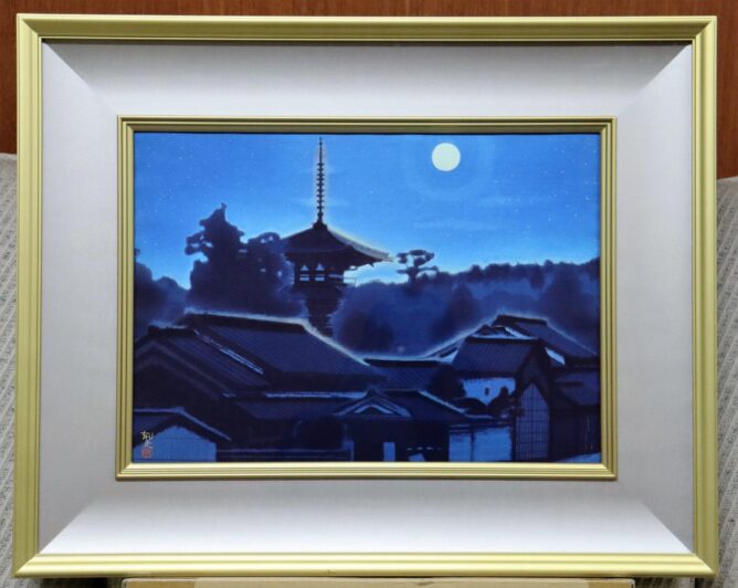 篠田桃紅　荻須高徳　大橋翠石　棟方志功　児玉幸雄　三岸節子　前田青邨　川合玉堂　平山郁夫　伊藤小坡　　堀文子　秋野不矩　草間彌生　片岡球子　　 新山拓　鈴木強　藤田嗣治　武蔵原裕二　森田りえ子　梅原龍三郎