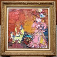 篠田桃紅　荻須高徳　大橋翠石　棟方志功　児玉幸雄　三岸節子　前田青邨　川合玉堂　平山郁夫　伊藤小坡　　堀文子　秋野不矩　草間彌生　片岡球子　　 新山拓　鈴木強　藤田嗣治　武蔵原裕二　森田りえ子　梅原龍三郎