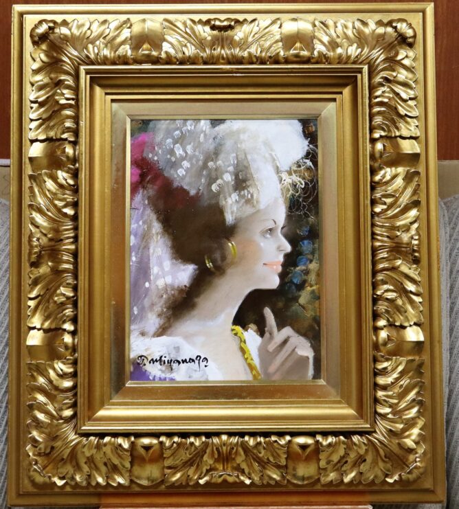 棟方志功　前田青邨　川合玉堂　大橋翠石　三岸節子　篠田桃紅　上村松園　片岡球子　横山大観　千住博　今井俊満　加藤東一　加山又造　髙島圭史　　長谷川喜久　林真　福本百恵　金丸悠児　平松礼二　福井江太郎　村上隆　平良志季　榊原孔美子　丁子紅子　升野琴絵　中野ともよ　新家未来、河本真理　水野加奈子　中山千明　森下麻子　板垣夏樹　小宮絵里　大村有香　梅原龍三郎　児玉幸雄　平山郁夫　伊藤小坡　堀文子　秋野不矩　草間彌生　岩永てる美　今井龍満　東郷青児　出口雄樹　上村淳之　熊谷守一　新山拓　鈴木強　藤田嗣治　武蔵原裕二　ﾌﾞｰﾘｴ　ﾃﾞﾍﾟﾙﾄ　森田りえ子　市野 龍起　荻須高徳